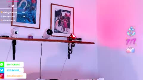 Axel Rouse online show from June 24, 2026, 3:05 am