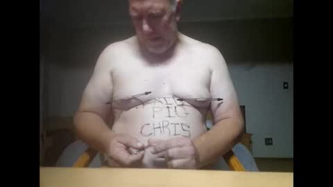 Snapshot of chrispainpig chatting on April 22, 2026, 6:42 pm Chrispainpig torture bdsm masochist slave submissive hardcore anal CBT humiliation online show from April 22, 2026, 6:42 pm