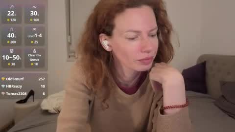 Snapshot of gingermak chatting on April 13, 2026, 12:27 am Michelle online show from April 13, 2026, 12:27 am