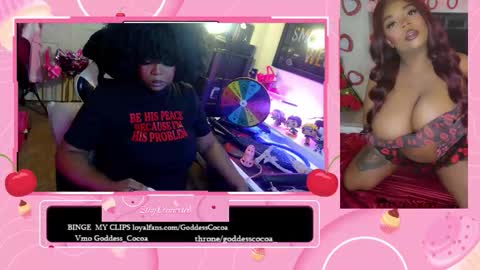 Goddess Cocoa online show from March 15, 2026, 1:55 am