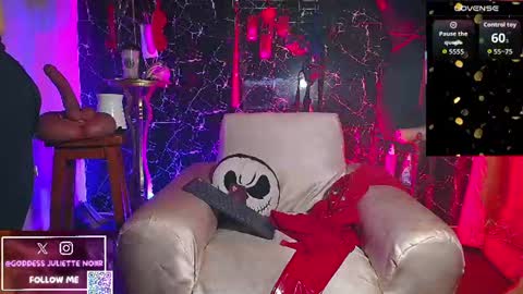 Snapshot of goddessjuliettenoiir chatting on June 11, 2026, 10:46 am Goddes Juliette Noiir online show from June 11, 2026, 10:46 am