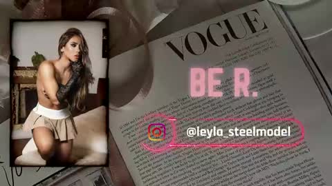 INSTA leylasteel model         online show from May 24, 2026, 3:39 pm