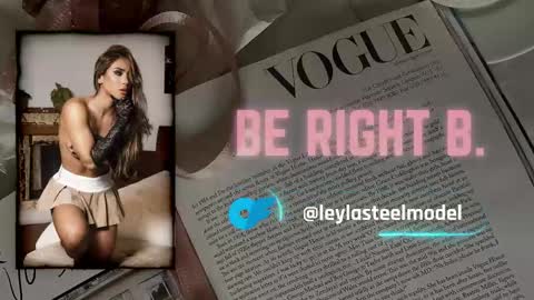 INSTA leylasteel model         online show from May 28, 2026, 12:57 pm