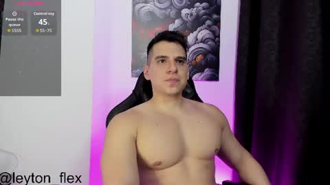Snapshot of leyton_flexx chatting on July 16, 2026, 1:00 am L E Y T O N online show from July 16, 2026, 1:00 am