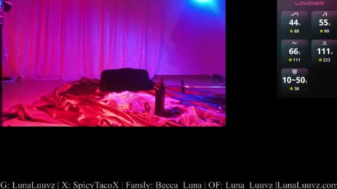 Luna Luuvz online show from May 17, 2026, 6:44 am