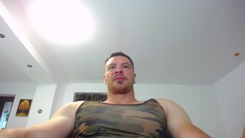 Snapshot of muscleaj69 chatting on July 29, 2026, 5:38 am AJ online show from July 29, 2026, 5:38 am