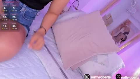 Snapshot of natty_roberts_ chatting on July 9, 2026, 11:31 pm Natty online show from July 9, 2026, 11:31 pm