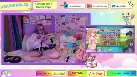 Snapshot of nerdgibbler chatting on July 5, 2026, 4:25 pm NerdGibbler online show from July 5, 2026, 4:25 pm