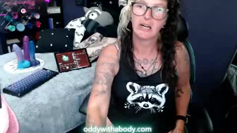 Oddy With A Body online show from July 21, 2026, 10:34 pm