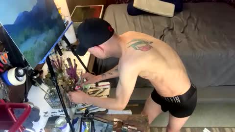 playfulpainter online show from April 28, 2026, 9:42 pm
