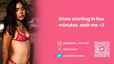 Snapshot of sweetlittlevenus chatting on June 18, 2026, 7:07 pm Venus online show from June 18, 2026, 7:07 pm