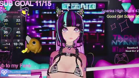 Snapshot of tadakonyanko chatting on May 6, 2026, 1:47 am Tadako Nyanko online show from May 6, 2026, 1:47 am