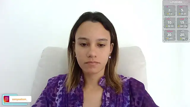 SamanthaWatson online show from July 14, 2026, 12:44 pm