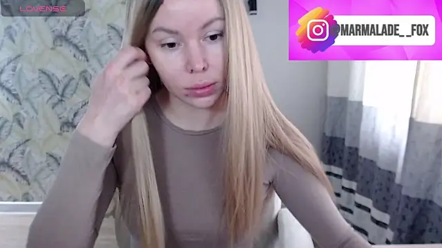 Snapshot of Marmalade_Fox chatting on June 22, 2026, 8:44 am Marmalade Fox online show from June 22, 2026, 8:44 am