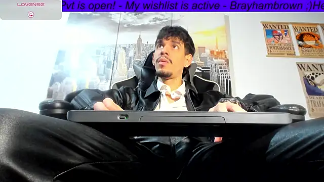 BRAYHAMBROWN online show from June 18, 2026, 1:17 am