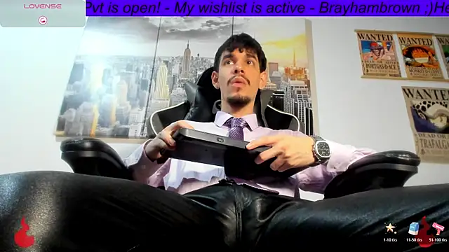 BRAYHAMBROWN online show from June 20, 2026, 12:03 am