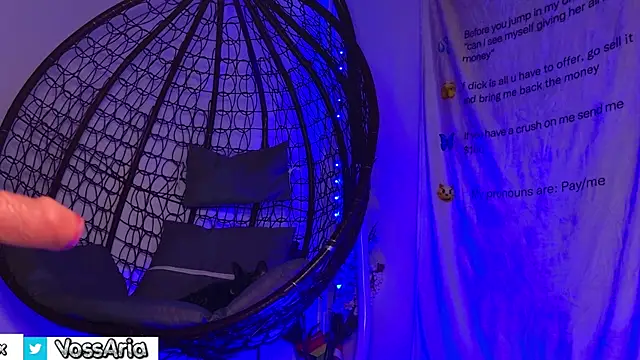 AriaVoss online show from May 22, 2026, 9:20 pm