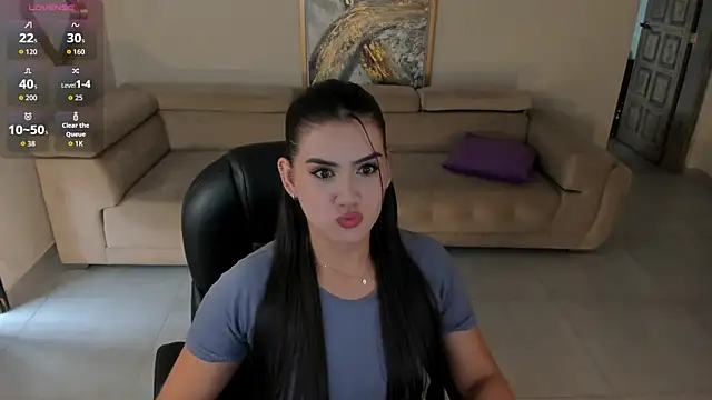 AngelicaVega online show from June 15, 2026, 7:38 pm
