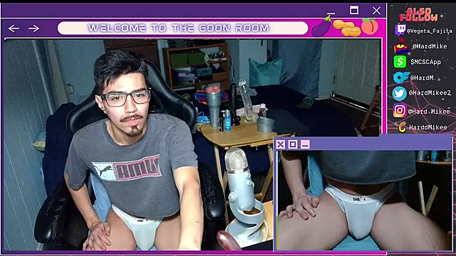HarddMikee online show from July 23, 2026, 9:35 pm