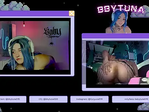 Snapshot of bbytuna chatting on July 4, 2026, 11:16 am bbytuna online show from July 4, 2026, 11:16 am