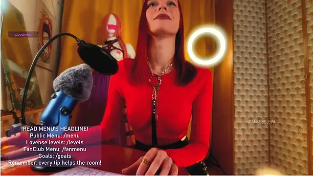 Giantess Eva online show from August 8, 2026, 7:49 pm