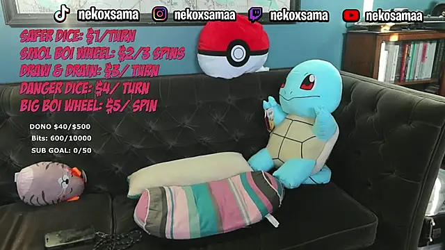 Snapshot of nekoxwaifu chatting on July 2, 2026, 6:47 pm nekoxwaifu online show from July 2, 2026, 6:47 pm