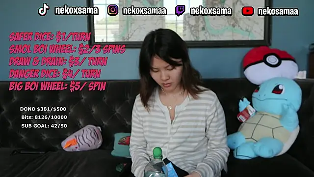 Snapshot of nekoxwaifu chatting on July 6, 2026, 12:24 pm nekoxwaifu online show from July 6, 2026, 12:24 pm