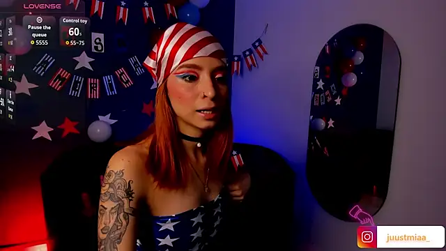 Justmia69 online show from July 5, 2026, 2:29 am