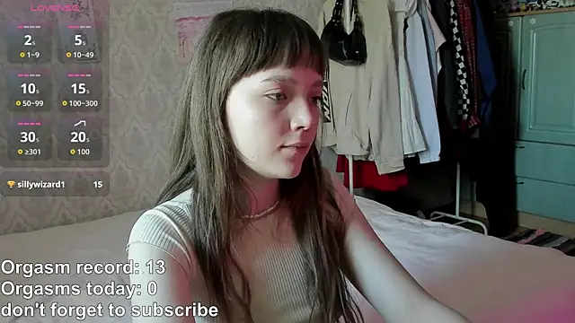 RileyNymph online show from April 5, 2026, 3:26 am