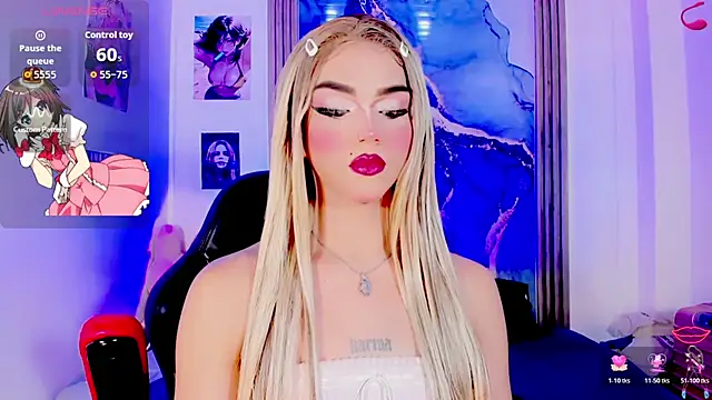 blonde queen- online show from July 7, 2026, 3:20 am