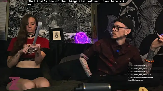 webzandkordz online show from July 8, 2026, 8:08 am