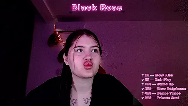 Blackangels online show from May 4, 2026, 7:43 pm