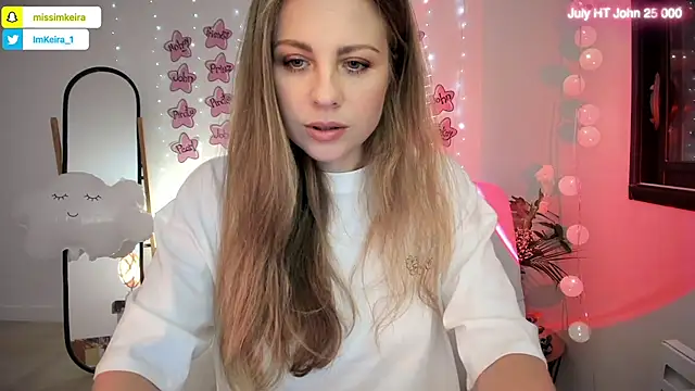 ImKeira online show from July 7, 2026, 8:46 pm
