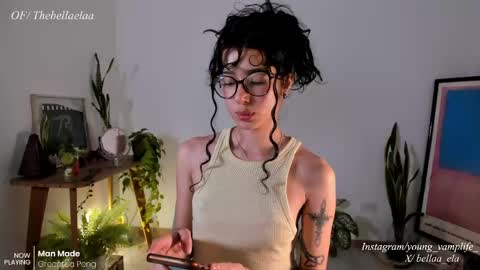 Snapshot of _bellaela chatting on May 25, 2026, 3:23 am Ella online show from May 25, 2026, 3:23 am