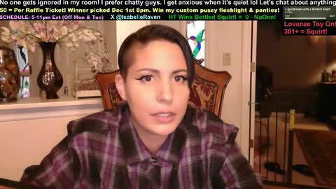 Snapshot of _isabelleraven chatting on October 29, 2025, 10:11 pm IsabelleRaven online show from October 29, 2025, 10:11 pm