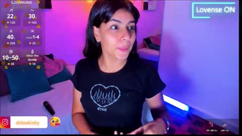 Snapshot of abbie_kinky chatting on October 19, 2025, 3:01 pm abbie_kinky online show from October 19, 2025, 3:01 pm