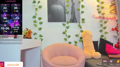 Snapshot of abril_ricci chatting on January 10, 2025, 10:28 am Abril online show from January 10, 2025, 10:28 am