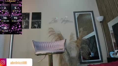 Snapshot of abril_ricci chatting on March 1, 2025, 3:43 am Abril online show from March 1, 2025, 3:43 am