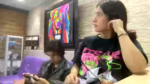 Snapshot of adam_and_abby_ chatting on February 21, 2025, 8:27 pm adam and abby online show from February 21, 2025, 8:27 pm