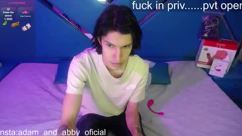 Snapshot of adam_and_abby_ chatting on March 11, 2025, 9:26 pm adam and abby online show from March 11, 2025, 9:26 pm