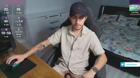 Adam Rayn online show from November 9, 2025, 6:50 pm