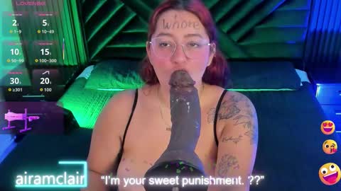 Airam Clair online show from November 11, 2025, 10:54 pm