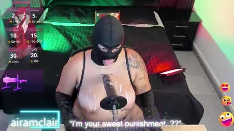 Airam Clair online show from November 19, 2025, 8:20 pm