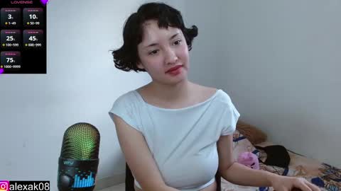 Snapshot of alexaa08 chatting on February 18, 2025, 10:36 pm Alexandra 3 online show from February 18, 2025, 10:36 pm