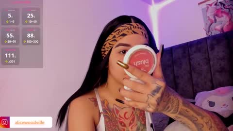 Snapshot of alicewoodville chatting on February 12, 2025, 3:05 pm Alice online show from February 12, 2025, 3:05 pm