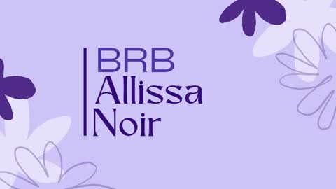 Snapshot of allissa_noir chatting on June 14, 2026, 2:20 am Allissa online show from June 14, 2026, 2:20 am