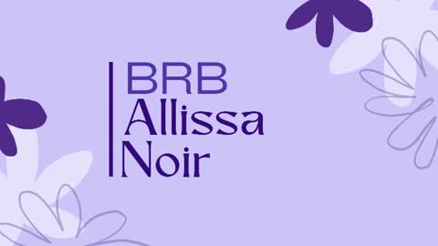 Snapshot of allissa_noir chatting on June 30, 2026, 2:23 am Allissa online show from June 30, 2026, 2:23 am