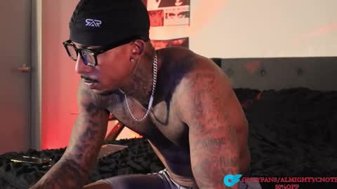 Almightycnote online show from January 18, 2026, 11:08 pm