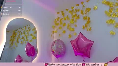 Snapshot of ambar_carterr chatting on February 15, 2026, 7:51 am Ambar online show from February 15, 2026, 7:51 am