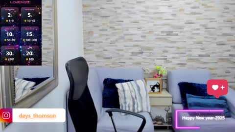 Snapshot of amberthomsonn chatting on January 10, 2025, 9:55 am Amber online show from January 10, 2025, 9:55 am